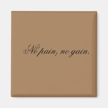 カスタムテキスト |ジムのモチベーション |ライトブラウン