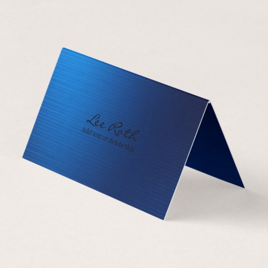 カスタムテキスト | フル連絡 | 完全なカスタマイズ 名刺 (正面)