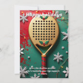 🎾🎄カスタムテキスト、ライフライン＆ロブ シーズンカード (正面)