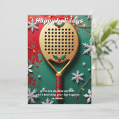 🎾🎄カスタムテキスト、ライフライン＆ロブ シーズンカード (スタンド正面)