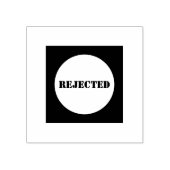 カスタムテキスト 却下 印刷 完璧な品質チェック ラバースタンプ (インプリント)