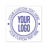 カスタムテキスト 業務用ロゴ セルフインキングスタンプ (デザイン)