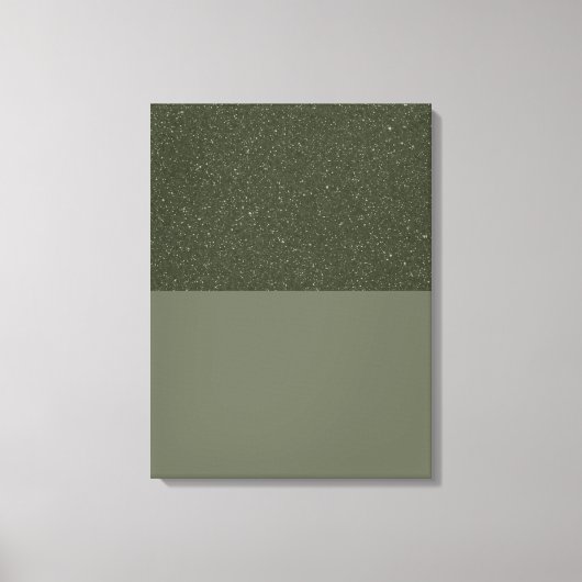 カスタムテクスチャMoss緑の引き伸ばしキャンバス印刷 キャンバスプリント (正面)