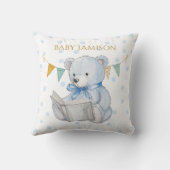 カスタムテディ読・ベアの本 クッション (裏面)