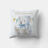 カスタムテディ読・ベアの本 クッション (裏面)