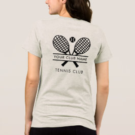 カスタムテニスクラブ名 チームプレイヤー マッチング トライブレンドＴシャツ