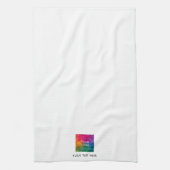 カスタムテンプレートのアップロードBusiness Logo文字 キッチンタオル (縦)