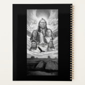 カスタムテンプレートの有名な米国生絵画人 プランナー手帳 (裏面)