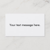 カスタムテンプレートイーグル名刺 名刺 (裏面)