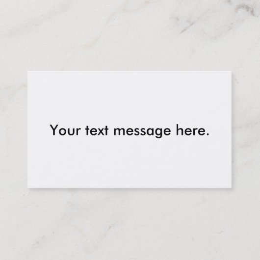 カスタムテンプレートイーグル名刺 名刺 (裏面)