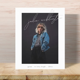 カスタムテンプレート写真高校卒業