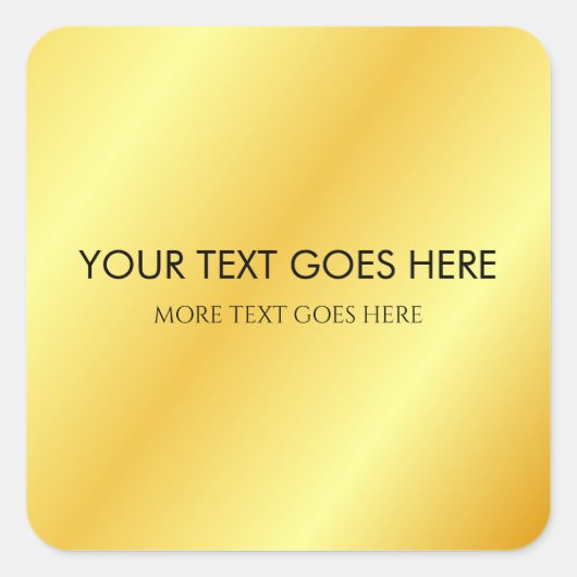 カスタムテンプレート お名前 モノグラムを追加 スクエアシール (正面)