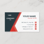 カスタムテンプレート 名刺 (正面)