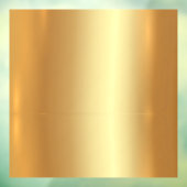 カスタムテンプレート QR コード ロゴ テキスト 偽のゴールド ブランク ウィンドウサイン (シート3)