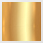 カスタムテンプレート QR コード ロゴ テキスト 偽のゴールド ブランク ウィンドウサイン (シート)