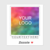 カスタムテンプレートUpload Business Logo Here Laptop シール (シート)