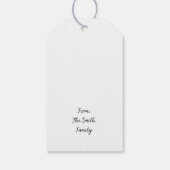 カスタムディアクリスマス ギフトタグ (裏面)