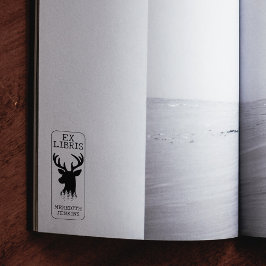 カスタムディアブックEx Libris ラバースタンプ