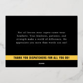 カスタムディスパッチャのシン金ゴールドラインの評価 箔シーズンカード (裏面)