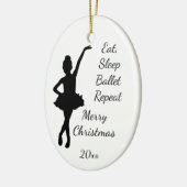 カスタムデイテッド食べクスSLEEP BALLET Repeat セラミックオーナメント (左)