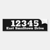 カスタムデカールゴミ箱ラベルごみ箱シール バンパーステッカー (正面)