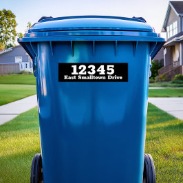 カスタムデカールゴミ箱ラベルごみ箱シール バンパーステッカー