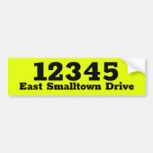 カスタムデカールゴミ箱ラベルごみ箱シール バンパーステッカー (正面)