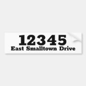 カスタムデカールゴミ箱ラベルごみ箱シール バンパーステッカー (正面)