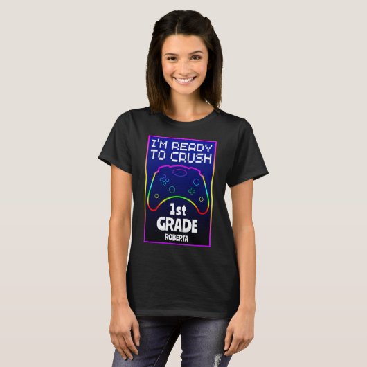 カスタムデザインで学校へGO! Tシャツ (正面フル)