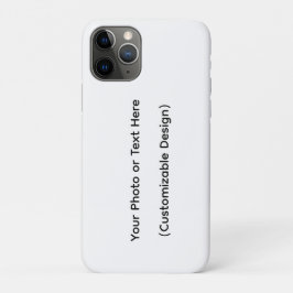 カスタムデザインのスペースあり (お好きなお写真やテキストを入れてオリジナルグッズを作成) iPhone 11 PROケース