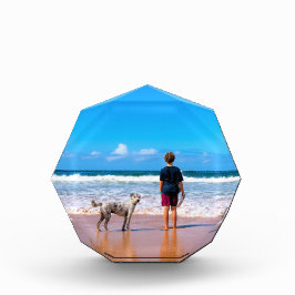 カスタムデザインの写真Make Your Own Photo - I Love My Pet フォトブロック