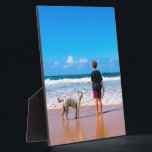 カスタムデザインの写真Make Your Own Photo - I Love My Pet フォトプラーク<br><div class="desc">写真カスタム自分のデザインを作る – I Love My Pet - パーソナライズされた Family / Friends / Pets or Personal Gift – あなたの写真を追加/文字/名前 – サイズ変更して移動または削除し、カスタマイズツールで要素/文字を追加！このデザインは1000以上のZazzle製品に転送できる。楽しむ幸せ！</div>