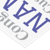 カスタムデザインの卒業装飾 ショートテーブルランナー (コーナー)