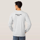 カスタムデザインの「引きこもりネコ」Tシャツ(メンズ) Tシャツ (裏面フル)