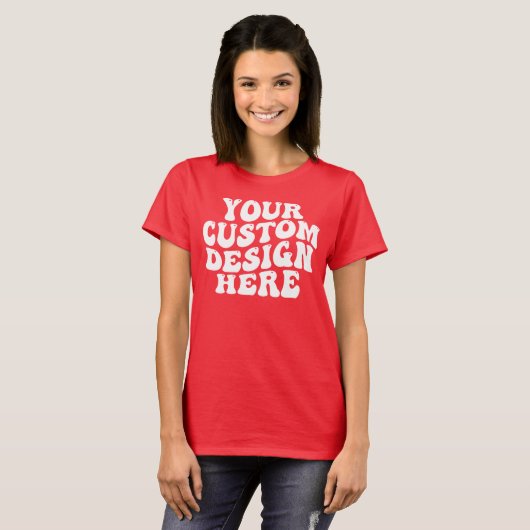 カスタムデザインはこちら Tシャツ (正面フル)
