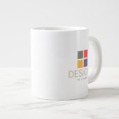 カスタムデザインジャンボマグ ジャンボコーヒーマグカップ (正面右)