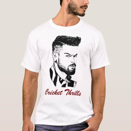 カスタムデザインスリルIPL Kings 2025 Tシャツ (正面)