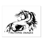 カスタムデザインロゴスタンプ ラバースタンプ (インプリント)