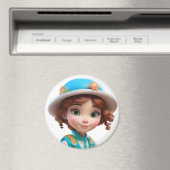 「カスタムデザイン付き磁ユニーク石」 マグネット (インサイチュ (食洗機))