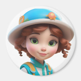 「カスタムデザイン付き磁ユニーク石」 マグネット