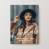 カスタムデザイン卒業ピン 缶バッジ (正面)