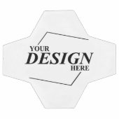 カスタムデザイン独自のテンプレートを作成 サッカーボール (フラット)