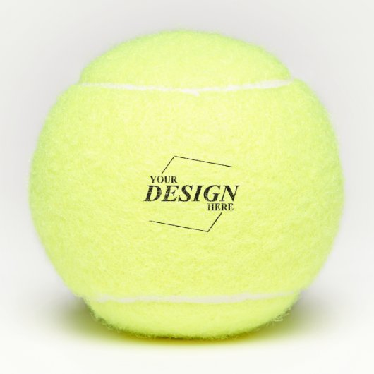カスタムデザイン独自のテンプレートを作成 テニスボール (正面)
