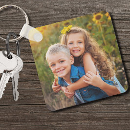 カスタムデザイン自分の可愛い子供の写真 キーホルダー