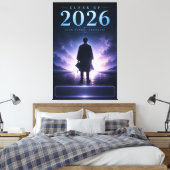 カスタムデザイン 2026年卒業記念 キャンバスプリント (インサイチュ (寝室))