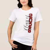 カスタムデザイン 2026年卒業記念Tシャツ トライブレンドＴシャツ (正面)