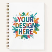 カスタムデザインDIYは独自の ノートブック (正面)