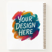 カスタムデザインDIYは独自の ノートブック (裏面)