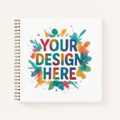 カスタムデザインDIYは独自の ノートブック (正面)