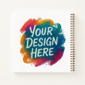 カスタムデザインDIYは独自の ノートブック (裏面)